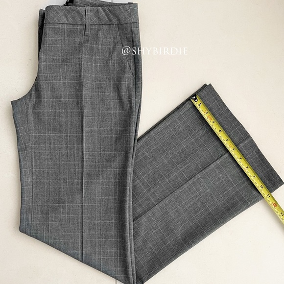 NEW JACOB Wide Leg Dress Pants in Glen Plaid - Picture 12 of 16